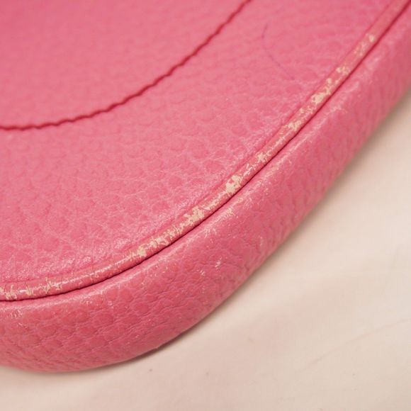 Gucci New Jackie handbag 137335 pink leather with champagne gold hardware pre-ow - Picture 6 of 10